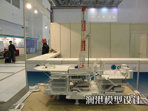 海洋鉆機模型